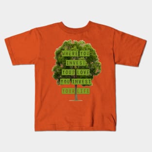 Invest Tree Kids T-Shirt